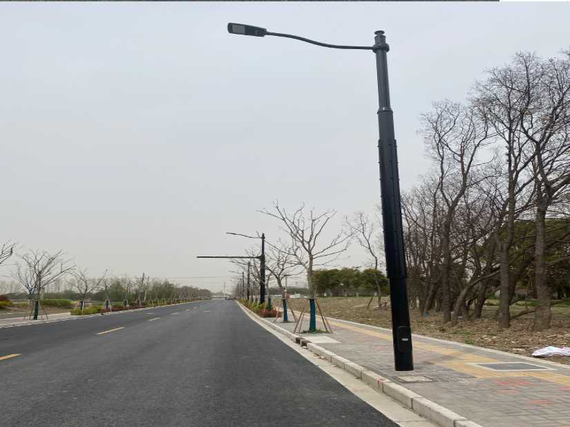 船营区上海综合杆 太阳能路灯工程
